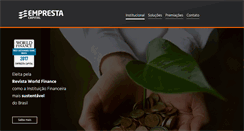 Desktop Screenshot of emprestacapital.com.br