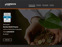 Tablet Screenshot of emprestacapital.com.br